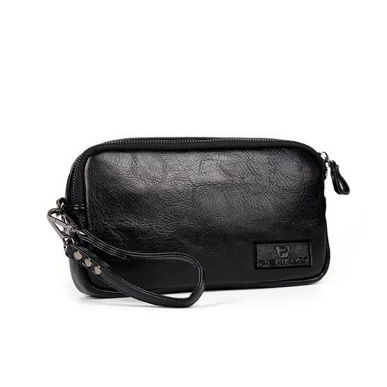 Pennay Clutch Bag - Tas Tangan Kasual Kulit Pria DWalker V7730 - Tas Tangan Kantoran Simple Murah