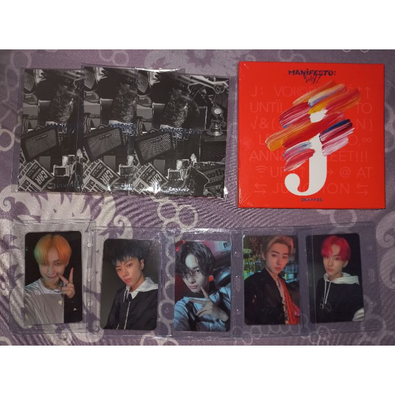 [Photocartsell] Lucky draw enhypen manifesto day1 mdo ld m2u sunoo sunghoon jungwon ni-ki jay Album 