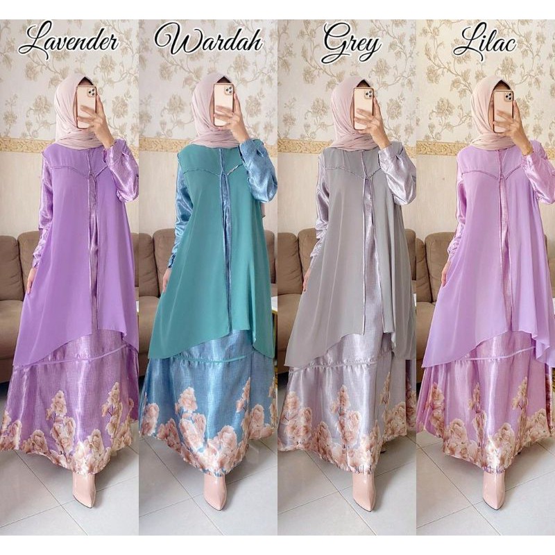 Kain Zetta Silk / bahan gamis / kain eceran dan meteran murah