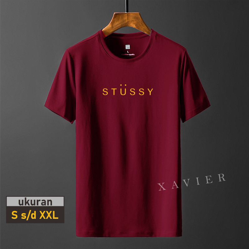 Tshirt baju Kaos Distro STUSSY ODSKUL / Kaos Distro Pria Wanita