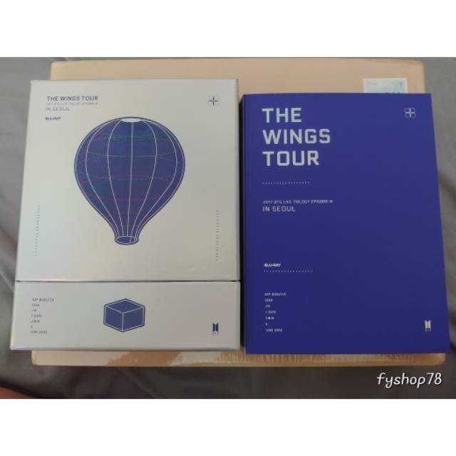 BTS The Wings Tour Bluray DVD ❎postcard