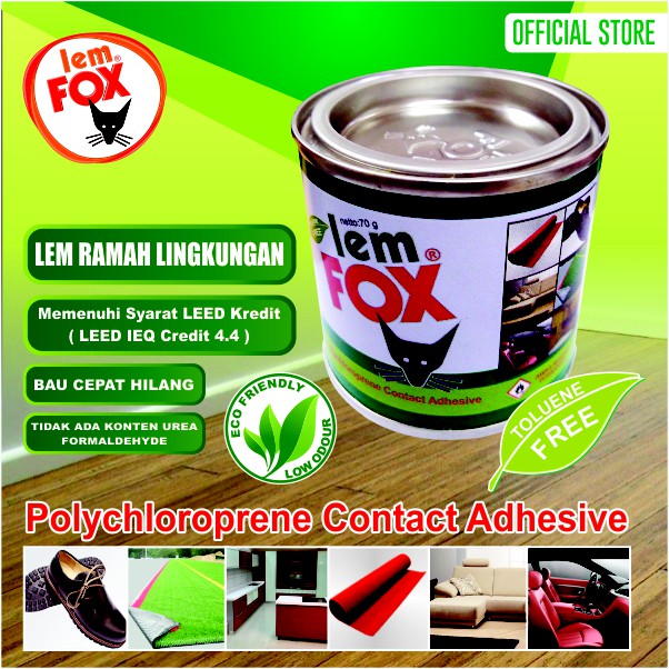 Jual Lem Fox Hijau Kaleng Gram Shopee Indonesia