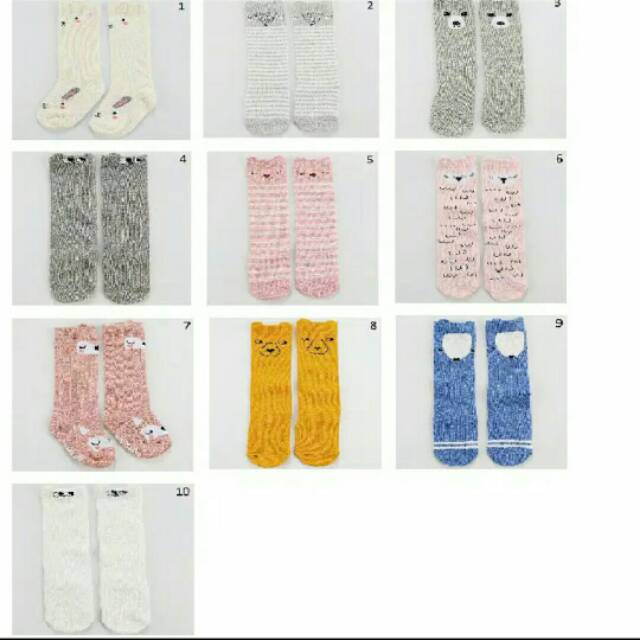 KAOS KAKI BAYI LUCU PANJANG