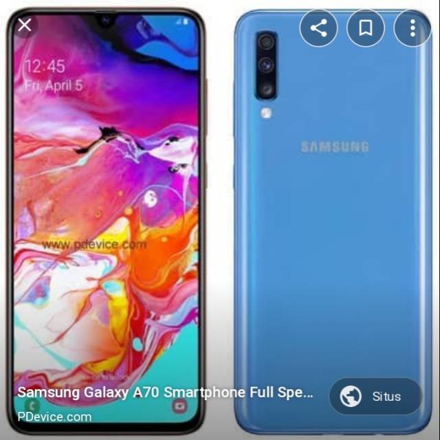SAMSUNG GALAXY A70