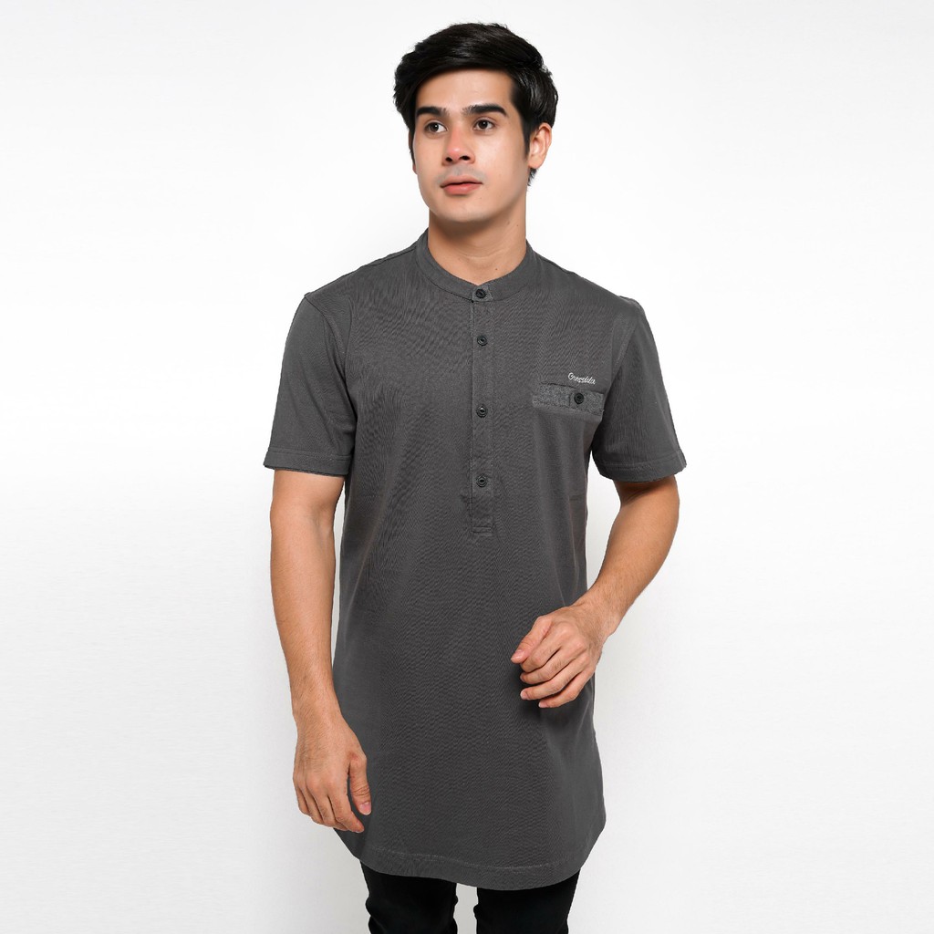 Baju Kaos Koko Muslim Cressida - MMRJK.901016 - ( FANATIC STORE ) ORIGINAL