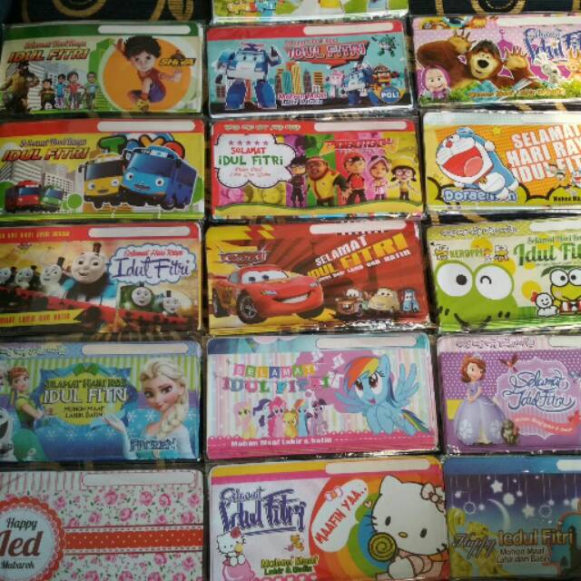 

Amplop angpau lebaran karakter