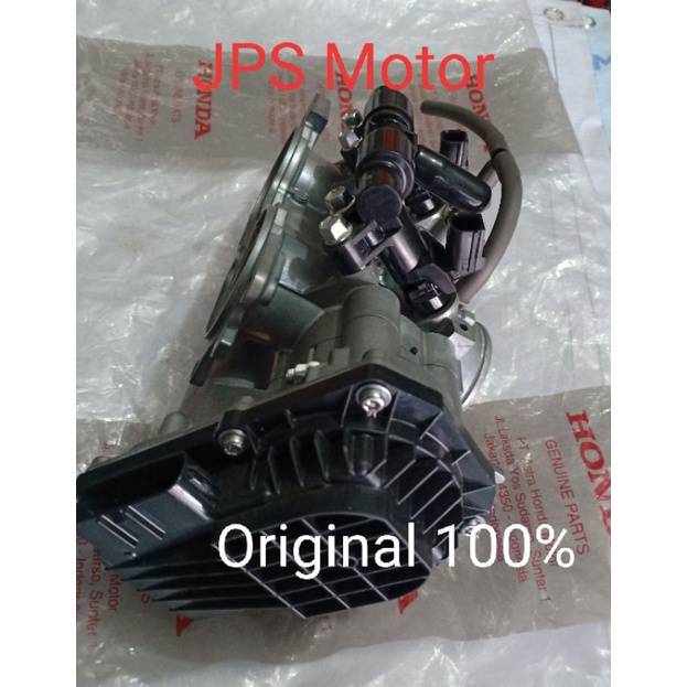 Throttle body TB CBR 250 rr Set Injektor Joint comp sensor TPS Throttlebody CBR 250rr K64 original