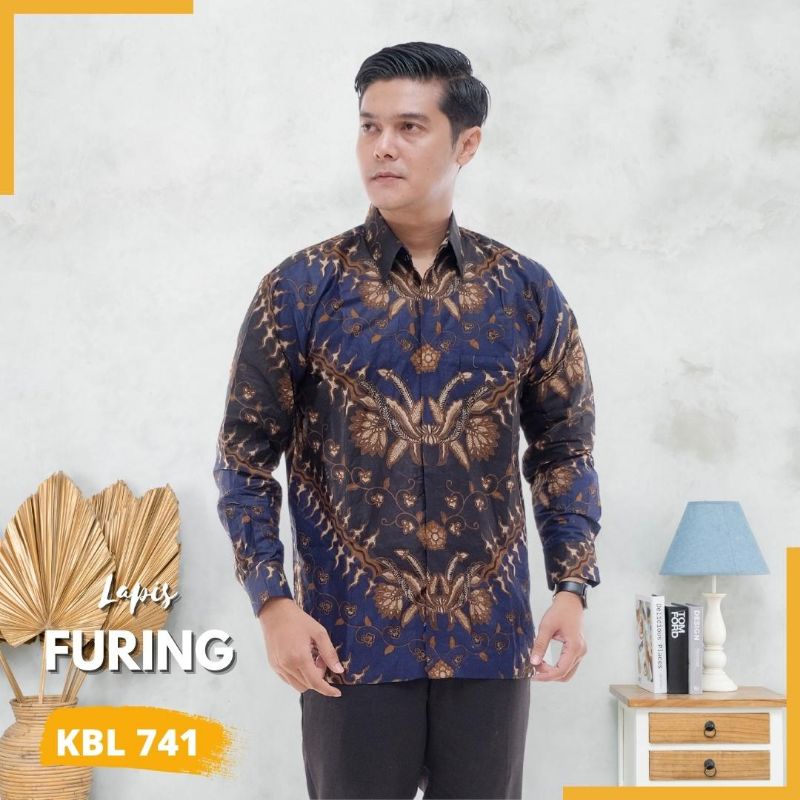 kemeja batik halus furing kemeja premium halus solo size M L XL XXL