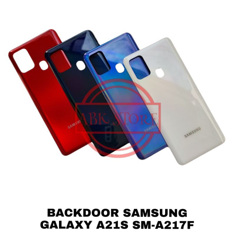 BACKDOOR BACK COVER KESING CASING HOUSING SAMSUNG A21S A217 A217F TUTUP BELAKANG ORIGINAL