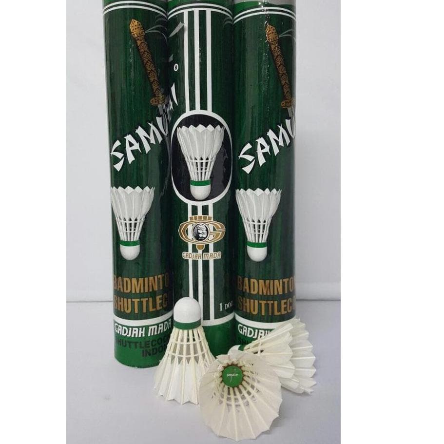 ➺ Kok Badminton / Shuttlecock Badminton SAMURAI HIJAU ORIGINAL ◌