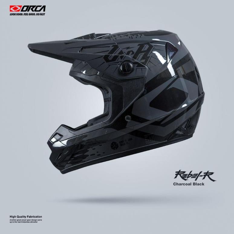 [KODE ZU5177] Helm RSV ORCA Rebel-R New Edition