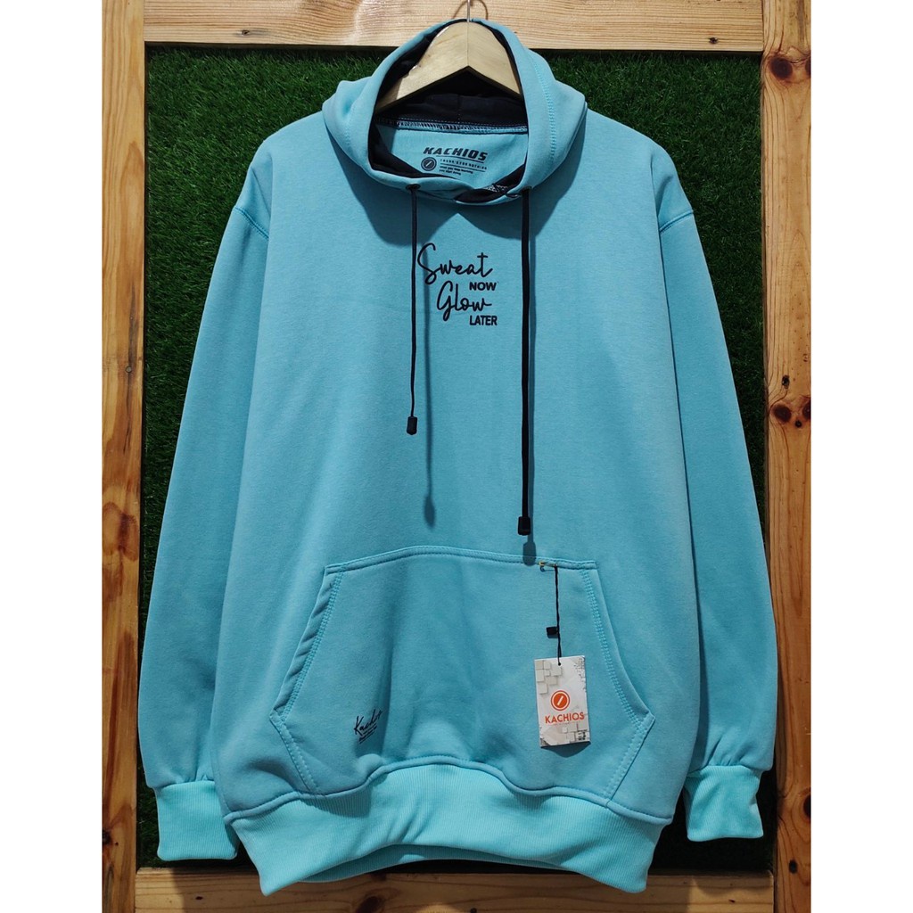 Hoodie Kachios - suiter Hoodie  - Sweater Hoodie Japan Pria Dan Wanita - Premium Fleece Tebal Termurah- ukuran jumbo m - 3xl