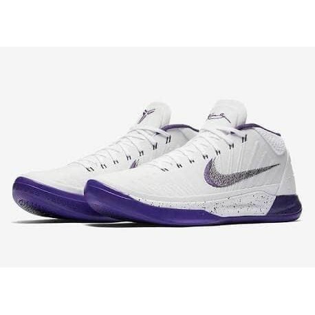 Terlaris  Sepatu Basket Adidas Kobe White Purple Original Shoes