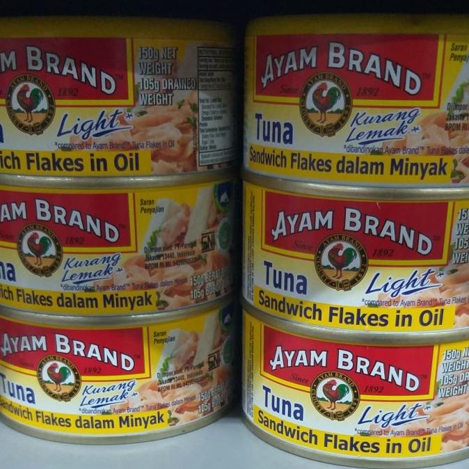 

[COD] ayam brand sandwich tuna flakes 185gram [COD]
