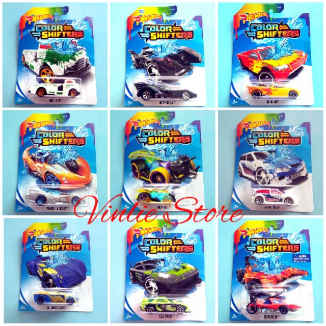 hot wheels colour shifters