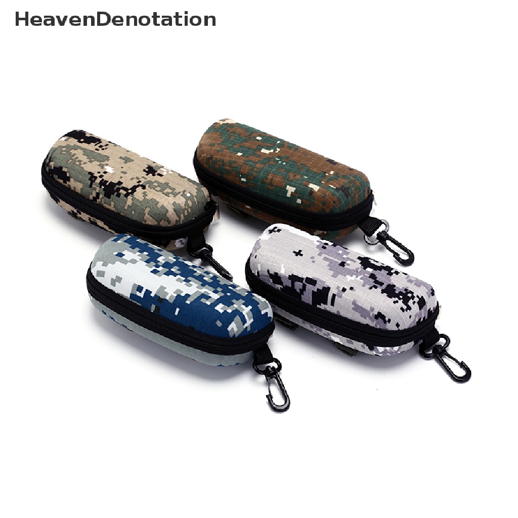 [HeavenDenotation] tactical zipper sunglasses box case shell hard eye glasses protective pouch