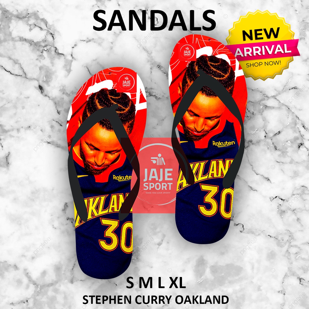SANDAL BASKET STEPHEN CURRY OAKLAND GOLDEN STATE WARRIORS JAJE SANDAL
