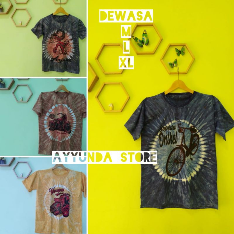 KAOS DEWASA BATIK PRIA &amp; WANITA spesial [PROMO]