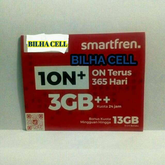 Kartu Perdana Smartfren 1ON+ (ion plus) kartu segel