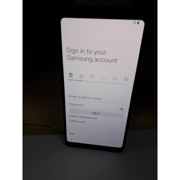 samsung a9 2018 minus sinyal bulat
