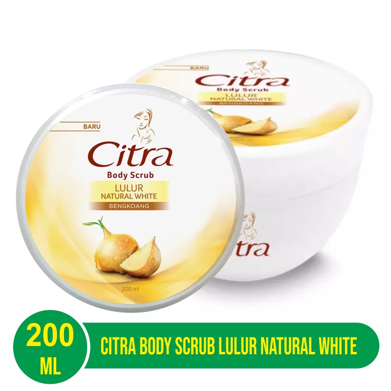 Citra Lasting White Bengkoang Body Scrub 200Ml