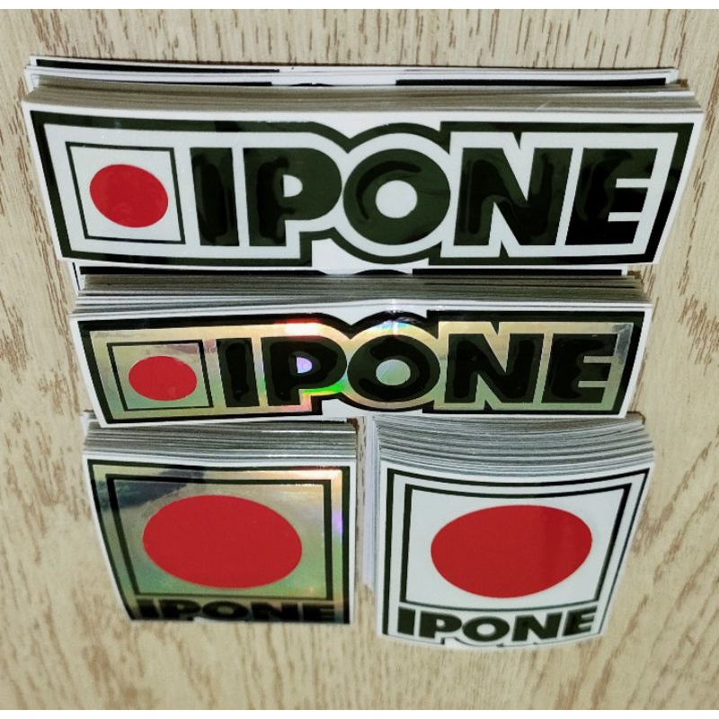 STICKER IPONE CUTTING TUMPUK