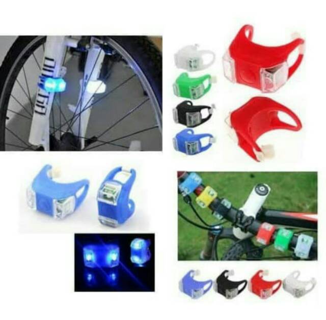 Lampu Sepeda Led Multifungsi