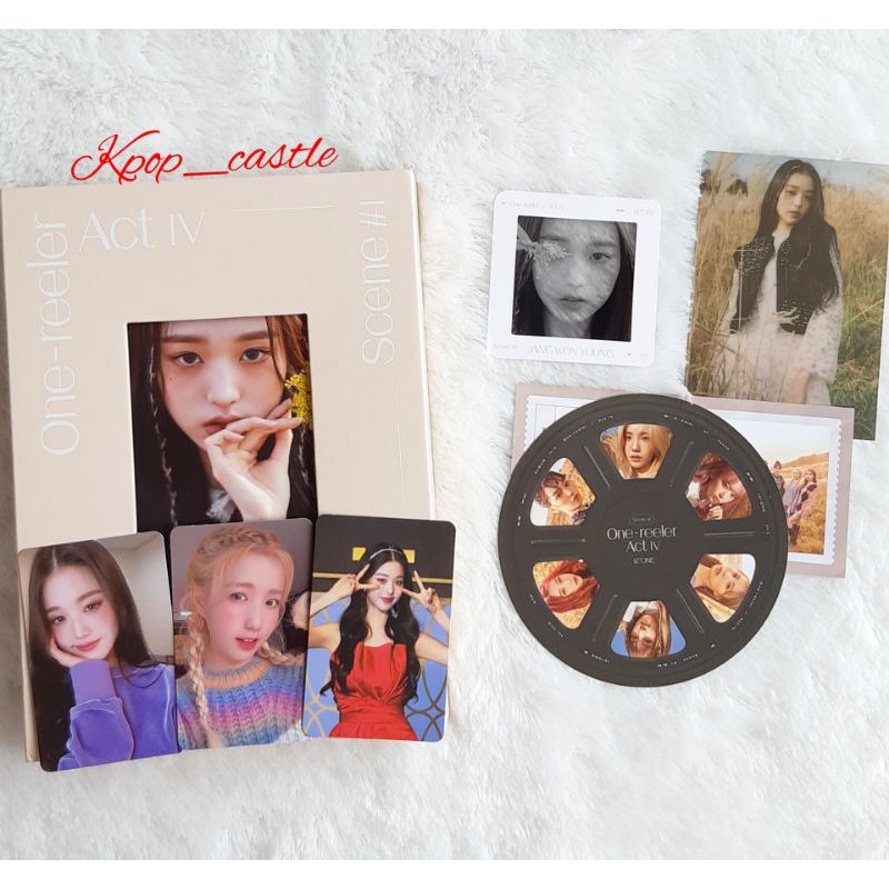 [READY FULLSET UNSEALED] IZ*ONE IZONE ONE REELER ACT IV album + poster