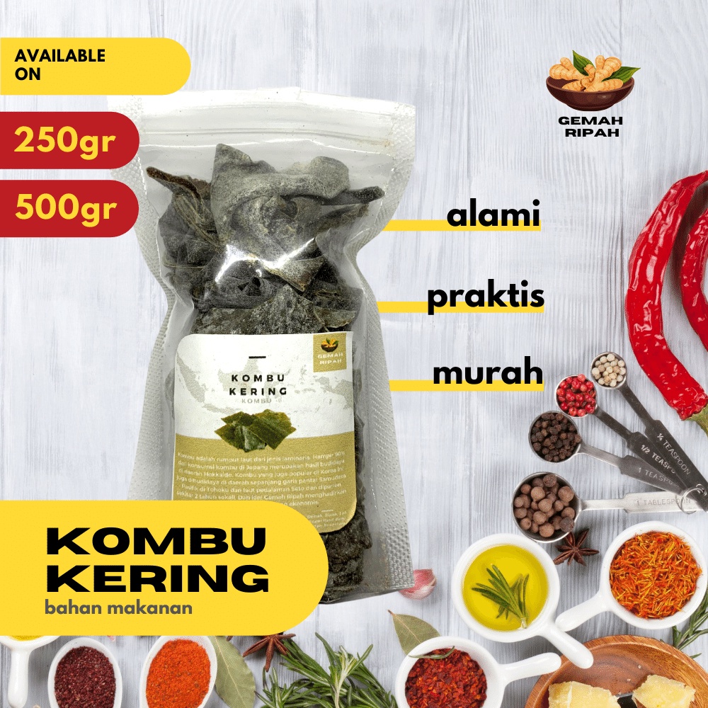 

Lauk Kombu Kering250gram 500gram 1kgKombu Kering Premium Lauk Kering Makanan Siap Saji Nori Rumput Laut Halal Rumputlaut Ramen RamyunKonbu Dashi Kelp Dry Seaweed Ganggang Laut Dried KonBu Import Japanes Dashima Makanan Kering Bahan Makanan
