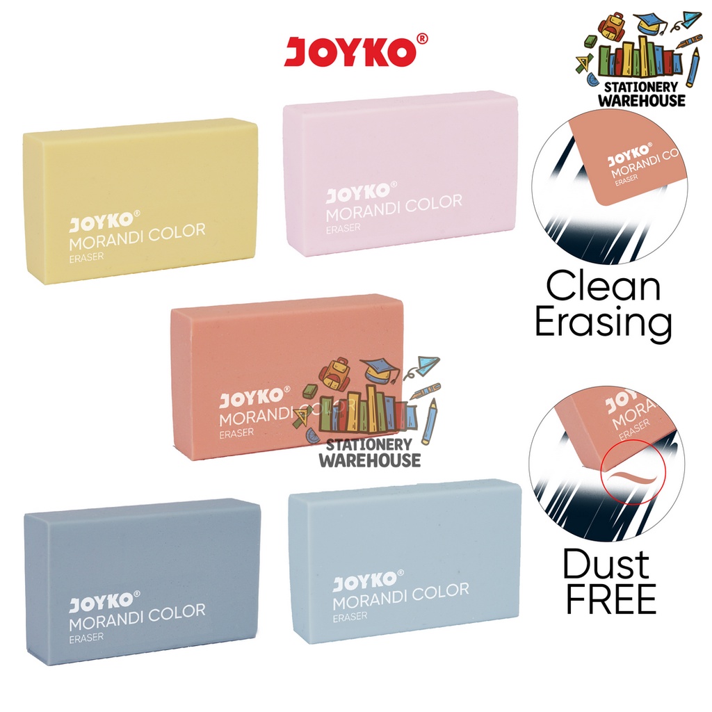 

Penghapus Eraser Joyko ER-120 Morandi Color