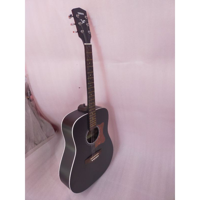 gitar akustik yamaha jumbo tanem besi rangka silang murah