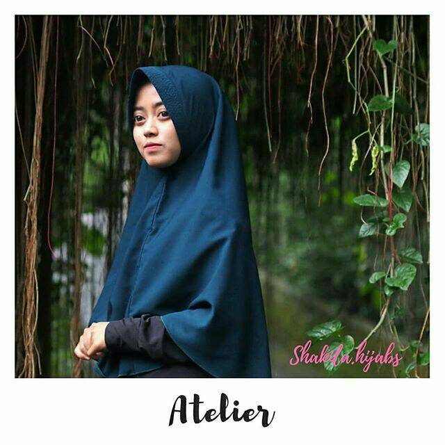 Altelier syari/ khimar wolfis / khimar syari/ khimar pet