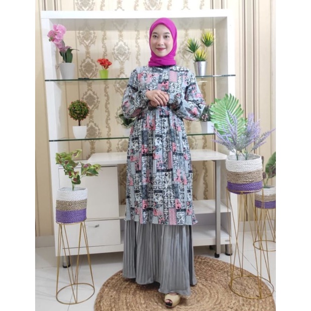 Baju Gamis Murah Olivia Dress Promo Kekinian