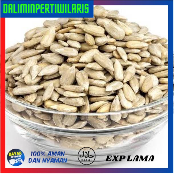 

BISA COD Sunflower Seed MENTAH 1 kg / biji matahari kupas MENTAH TERUJI [Kode 1|Kode 2|Kode 3|Kode