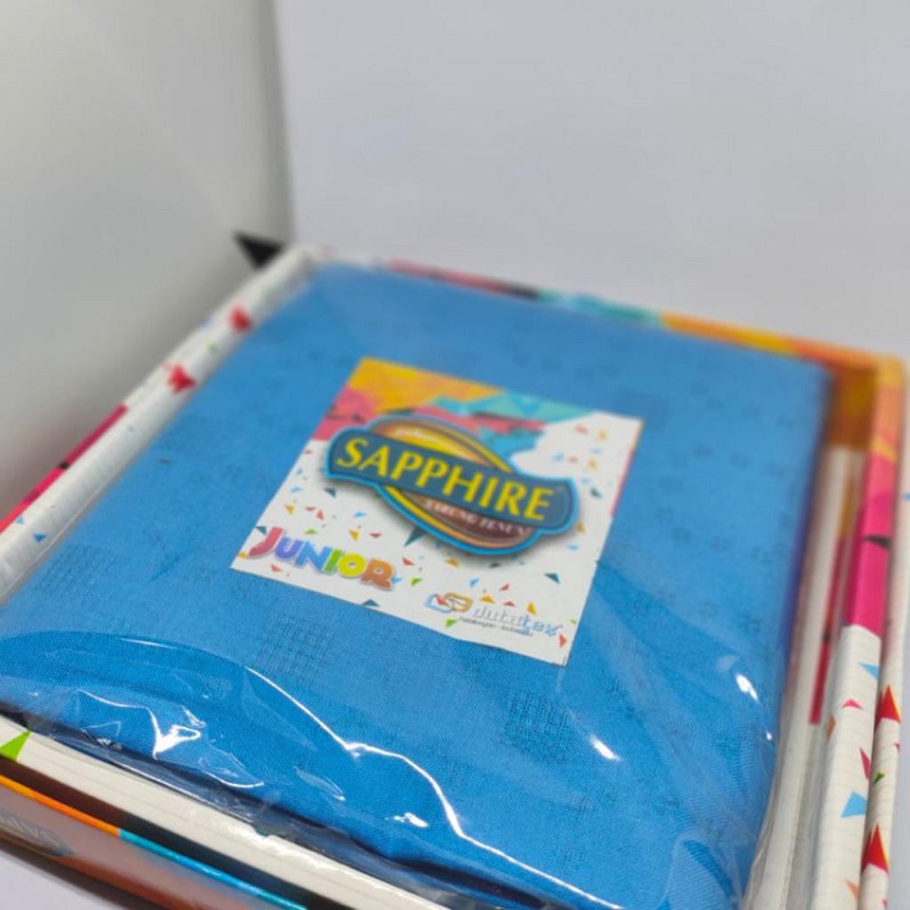 SARUNG ANAK SD SMP SAPPHIRE JUNIOR POLOS WARNA KIDS KECIL REMAJA TANGGUNG SANTRI SAPIR SAFIR SHAPIRE
