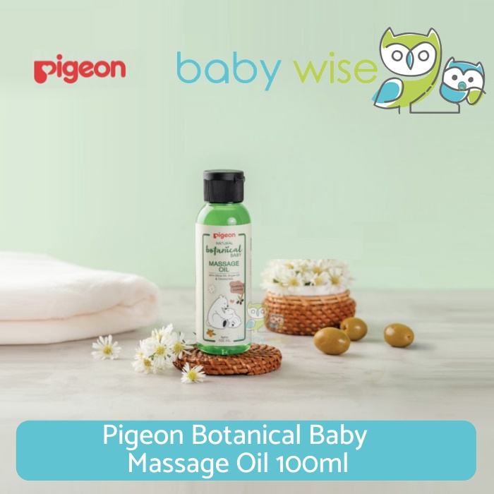 Jual Pigeon Botanical Baby Massage Oil 100ml Shopee Indonesia
