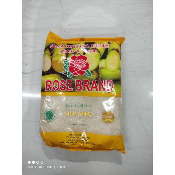 

Gula rose brand kuning/Hijau 1kg Random