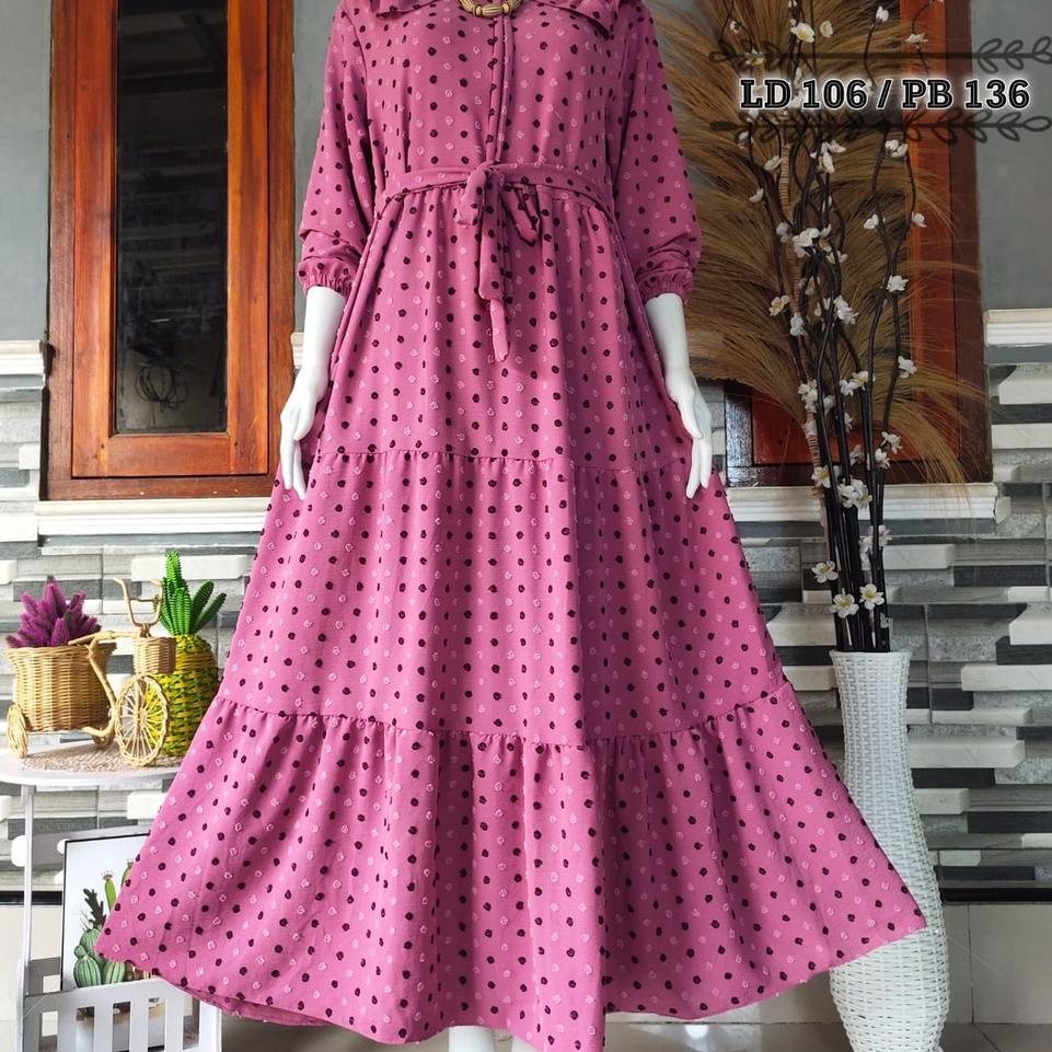 "ETH.20Au22ѕ" TGC Gamis Uragiri Timbul / Uragiri Trunton / Busui / Crinkle Uragiri Dress Muslim