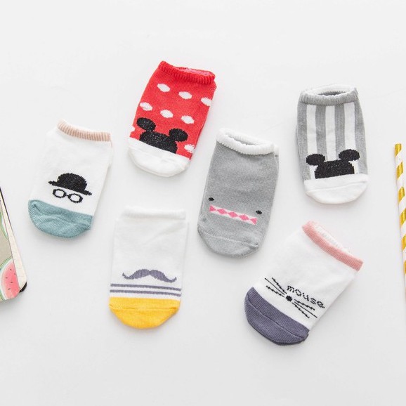 HIPPO LAND Kaos Kaki Bayi / Kaos kaki anak bayi motif/Kaus kaki perahukaos kaki anak / Kaos kaki anti slip / baby socks C001 89-90