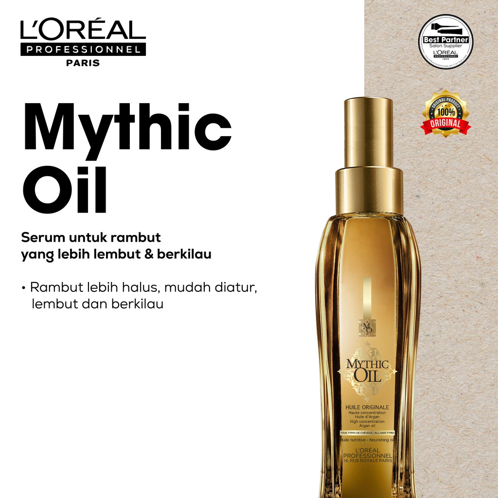 Loreal Prof Mythic Oil 100ml Vitamin rambut