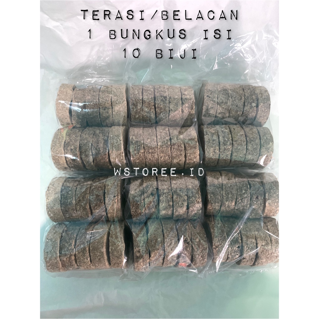

Belacan/Terasi Isi 10pcs