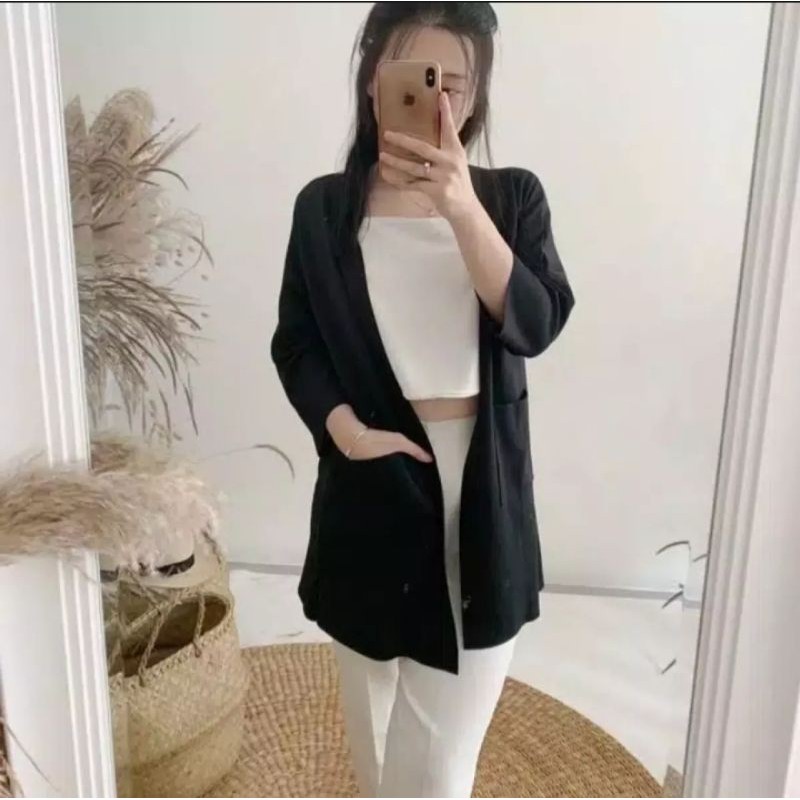 ATASAN WANITA,TERBARU/2021/BAJU/ATASAN WANITA/TERLARIS/KEKINIAN,AMILIA,CARDIGAN/auter#/anakmudakekin
