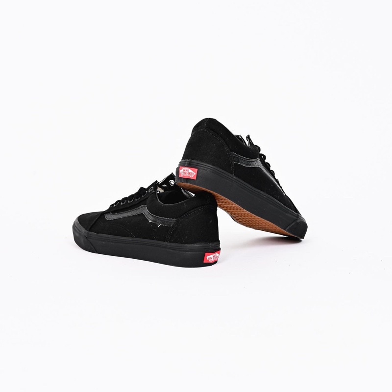 V4ns Oldskool Classic Black Black Canvas