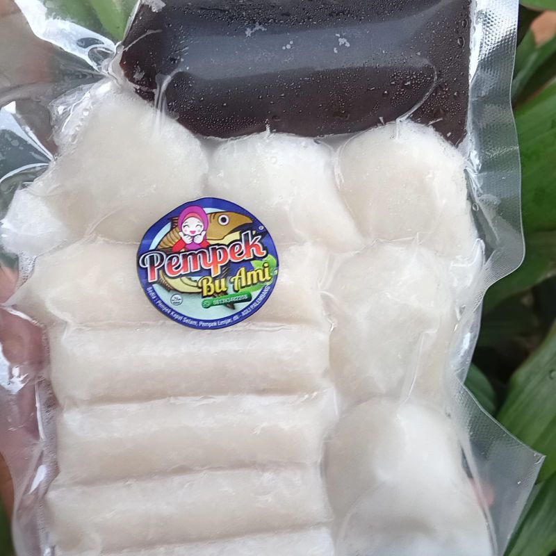 

Pempek frozen mix telor lenjer kecil