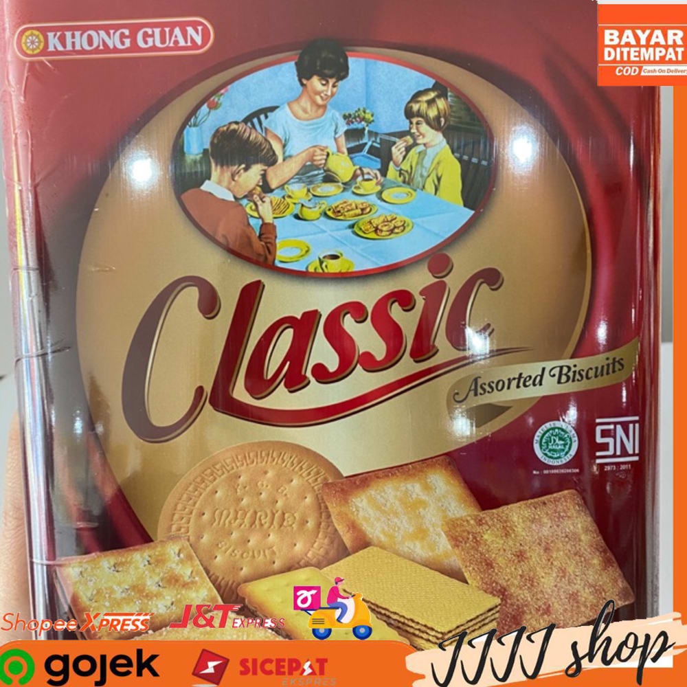 

Khong Guan Classic Assorted Biskuit Aneka Rasa Kaleng 600gr