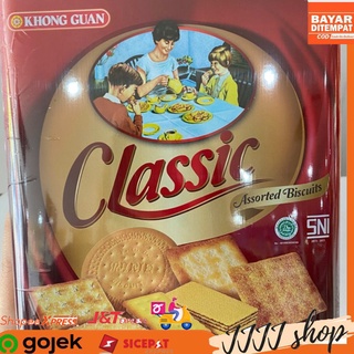 Jual Khong Guan Classic Assorted Biskuit Aneka Rasa Kaleng Gr