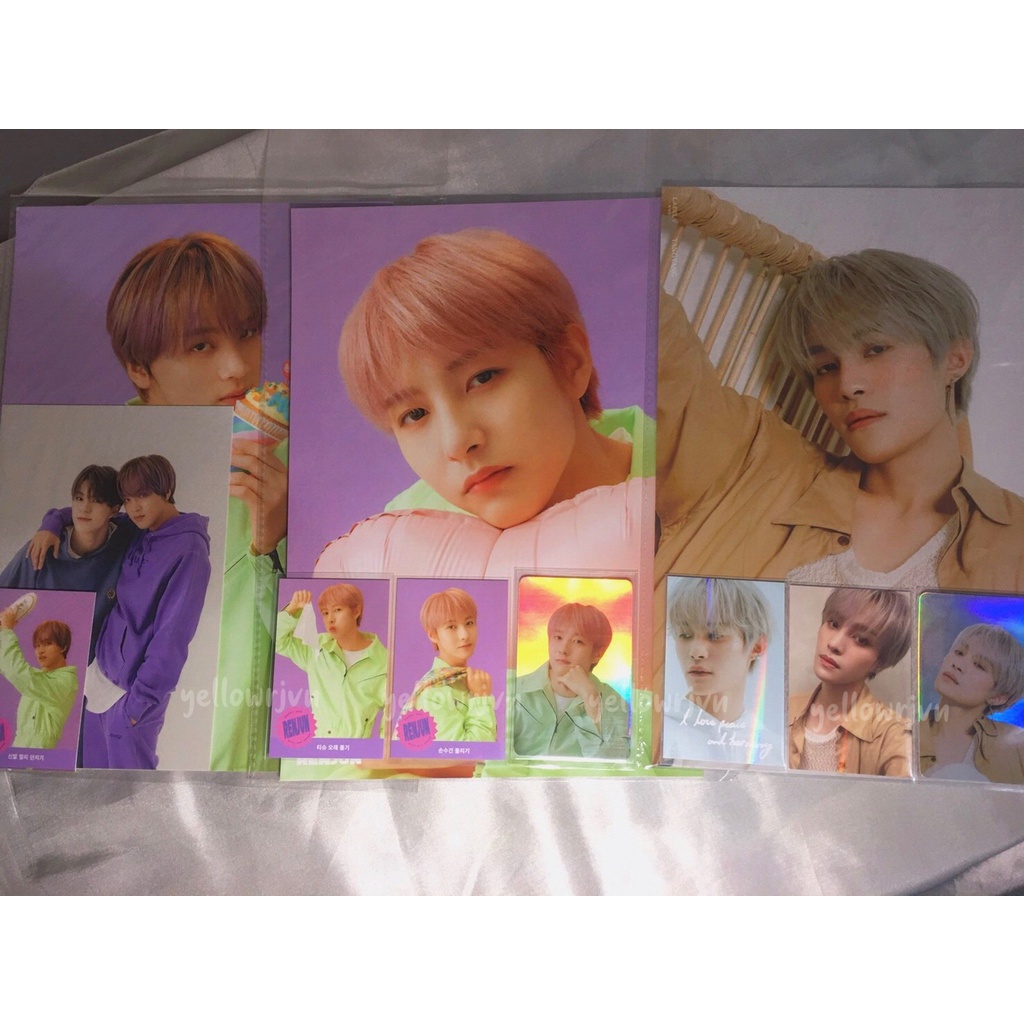 [READY STOCK] member set sg21 season’s greetings 2021 nct dream haechan renjun wayv yangyang