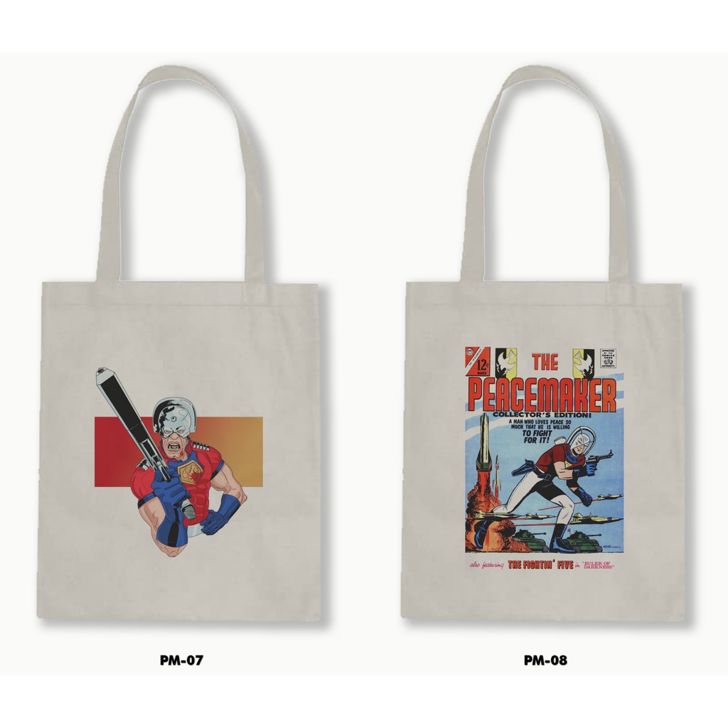 TOTE BAG BLACU - PEACE MAKER