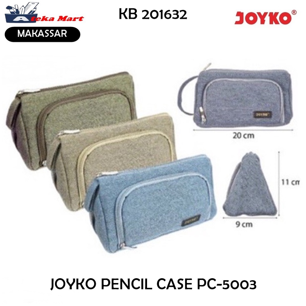 

JOYKO PENCIL CASE PC-5003 / TEMPAT PENSIL KOREA