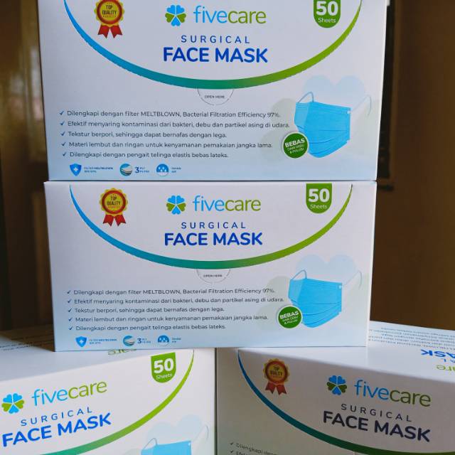 Fivecare Masker 3ply